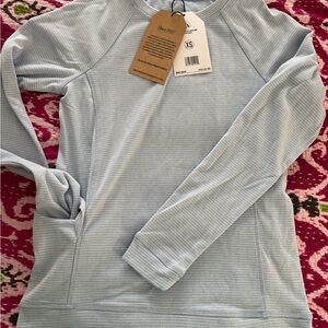 Avalanche Blue Striped Top